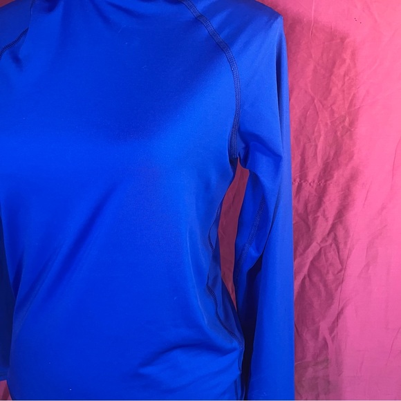 Lands' End Kids' Royal Blue Long Sleeve Tee - Picture 3 of 6